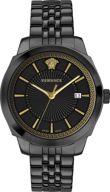 Versace Herren Armbanduhr ICON CLASSIC schwarz 42 mm VEV901823